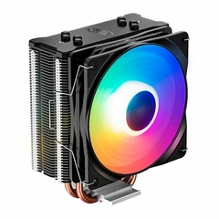 Air Cooler Deepcool Gammaxx 400XT 120mm Led Rainbow Intel/AMD LGA1200 | AM4 HeatPipe: 2 (6mm) TPD: 150W ± 10% - DP-MCH4-GMX400-XT - comprar online