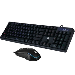 Kit Gamer HP KM200 Teclado Semi Mecânico Mouse 2400DPI - comprar online