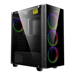 Gabinete Gamer Gamemax Draco XD *Com 3 Fans Led Rgb* *Com Controladora* - ATX, Micro-ATX e Mini-ITX - comprar online