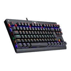 Teclado Gamer Mecânico Redragon Dark Avenger Rainbow Black Switch Blue - comprar online