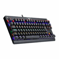 Teclado Mecânico 80% Redragon Dark Avenger Black Rainbow Switch Blue - comprar online