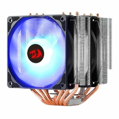 Air Cooler Redragon Rind 120mm Led RGB (Ligar na Placa Mãe* LED Controlável RGB 12V 4 Pinos) Intel/AMD LGA1700/2066/2011 | AM4 HeatPipe: 6 (6mm) TDP: 180W - CC-1054-RGB - WZetta: Pcs, Eletrônicos, Áudio, Vídeo e mais