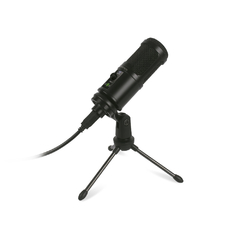 Microfone Streaming USB C3Tech MI-50BK - comprar online
