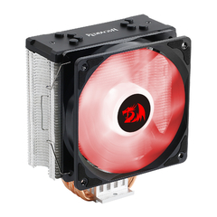 Air Cooler Redragon SIF 120mm Led RGB (Ligar na Placa Mãe* LED Controlável RGB 12V 4 Pinos) Intel/AMD LGA1700/1366 | AM4 HeatPipe: 4 (6mm) TDP: 150W - CC-1052-RGB - WZetta: Pcs, Eletrônicos, Áudio, Vídeo e mais