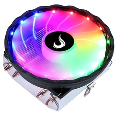 Air Cooler Rise Mode X5 120mm Led Rainbow Intel/AMD LGA1200 | AM4 HeatPipe: 4 (6mm) TDP: 130W - RM-ACX-05-RGB - comprar online