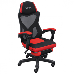 Cadeira Gamer Vinik Rocket Preto com Vermelho - comprar online