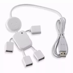 Hub USB 4 Portas Boneco - comprar online