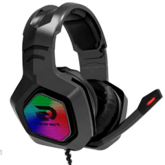 Headset Gamer Fortrek Black Hawk Led RGB P3 c/ Adaptador P2 Pega em Todas as Plataformas - comprar online