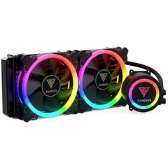 Water Cooler Gamdias Chione LITE Black 240mm Led ARGB Intel/AMD LGA1200/2066/2011 | AM4 TDP: 200W ± 10% - M2-240 Lite - comprar online