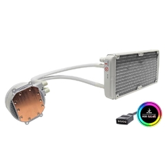 Water Cooler Rise Mode Frost White 240mm Led RGB (*Ligar Led na Placa Mãe RGB 4 Pinos 12V) Intel/AMD LGA1200/1366/2011 | AM4 TDP: 220W - RM-WCZ-02-RGB - comprar online