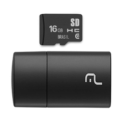Kit 2 em 1 Pen Drive + Cartão de Memória 16GB Multilaser - comprar online