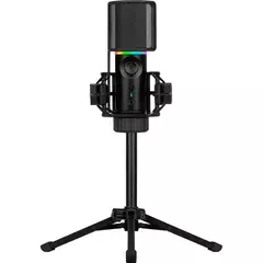 Microfone Streamer USB Streamplify RGB Mic Tripod Com Tripé Preto na internet