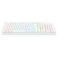 Teclado Gamer Óptico Redragon Surara PRO RGB White Switch Blue na internet