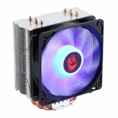 Air Cooler Redragon Buri 120mm Led Azul Intel/AMD LGA1700/1366 | AM4 HeatPipe: 4 (6mm) TDP: 150W - CC-1055B - WZetta: Pcs, Eletrônicos, Áudio, Vídeo e mais