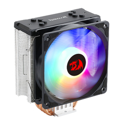 Air Cooler Redragon SIF 120mm Led Rainbow Intel/AMD LGA1700/1366 | AM4 HeatPipe: 4 (6mm) TDP: 150W - CC-1052