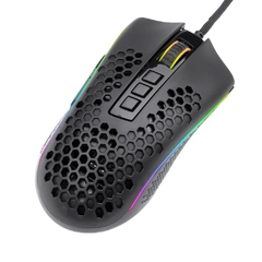 Mouse Gamer Redragon Storm Black M808W-RGB 12.400DPI na internet