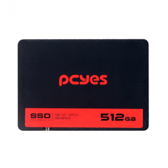 SSD 512GB Pcyes Sata III Leitura 550MB/S Gravacao 400MB/S - 1 Ano de Garantia na internet