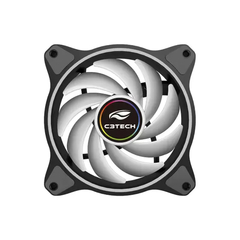 Cooler Fan Led RGB 120mm C3Tech F7-L250 6 Pinos p/ Controladora na internet