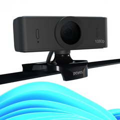 Webcam Pcyes Raza Full HD 1080P - WZetta: Pcs, Eletrônicos, Áudio, Vídeo e mais