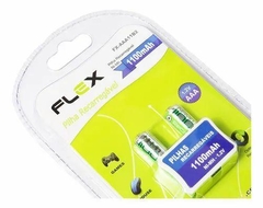 Pilha Recarregável AAA 2UND Flex FX-AAA28B2 na internet