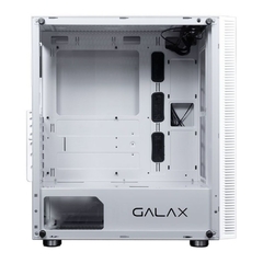 Gabinete Gamer Galax Quasar White c/ Led RGB Frontal s/ Fan Led - ATX, Micro-ATX e Mini-ITX - WZetta: Pcs, Eletrônicos, Áudio, Vídeo e mais