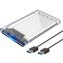 Case HD 2.5 Notebook USB 3.0 Infokit Transparente ECASE-300 na internet