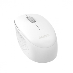 Mouse Sem Fio Pcyes Mover White 2.4GHZ 1600DPI Clique Silencioso na internet