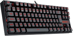 Teclado Mecânico 80% Redragon Kumara Black Single Color Switch Blue - WZetta: Pcs, Eletrônicos, Áudio, Vídeo e mais