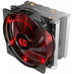 Air Cooler Redragon Reaver 120mm Led Vermelho Intel/AMD LGA1200 | AM4 HeatPipe: 2 (6mm) - CC-1011 na internet