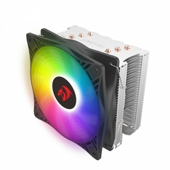 Air Cooler Redragon Agent 120mm Led Rainbow Intel/AMD LGA1200 | AM4 HeatPipe: 4 (6mm) TDP: 145W - CC-2011 na internet