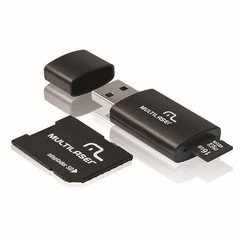 Kit 2 em 1 Pen Drive + Cartão de Memória 16GB Multilaser