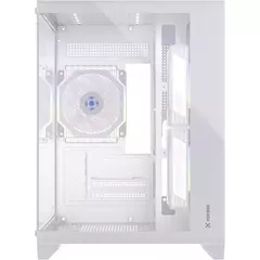 Gabinete Gamer Fortrek Clarity White *Sem Fan* - Micro-ATX e Mini-ITX - WZetta: Pcs, Eletrônicos, Áudio, Vídeo e mais