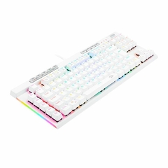 Teclado Gamer Óptico Redragon Magic-Wand PRO Led RGB White Switch Blue - WZetta: Pcs, Eletrônicos, Áudio, Vídeo e mais