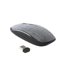 Mouse Sem Fio USB GT Colors em Tecido Grey - WZetta: Pcs, Eletrônicos, Áudio, Vídeo e mais