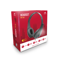 Headset Office C3Tech PH-90 - WZetta: Pcs, Eletrônicos, Áudio, Vídeo e mais