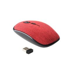 Mouse Sem Fio USB GT Colors em Tecido Red - WZetta: Pcs, Eletrônicos, Áudio, Vídeo e mais