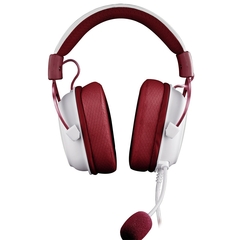 Headset Gamer Redragon Zeus X White/Red Led RGB Surround 7.1 USB - WZetta: Pcs, Eletrônicos, Áudio, Vídeo e mais