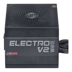 Fonte ATX 500W Real PFC Ativo 80 Plus White Pcyes Electro V2 - 3 Anos de Garantia na internet