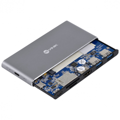 Dock Station Vinik SSD M.2 + Hub Tipo C 2 USB 3.0 + HDMI + Leitor De Cartao SD TF + Power Delivery 100W - WZetta: Pcs, Eletrônicos, Áudio, Vídeo e mais