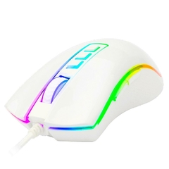 Kit Gamer Redragon White: Teclado Mecânico Kumara RGB Switch Blue + Mouse Cobra M711W 10.000DPI - WZetta: Pcs, Eletrônicos, Áudio, Vídeo e mais