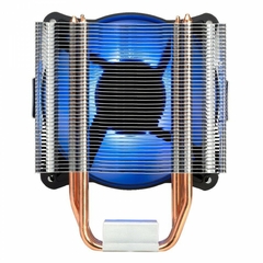 Air Cooler Boreas E1-410 120mm Led Azul Intel/AMD LGA1700/2066/2011 | AM4 HeatPipe: 4 - BOREAS-E1-410-BLUE - WZetta: Pcs, Eletrônicos, Áudio, Vídeo e mais