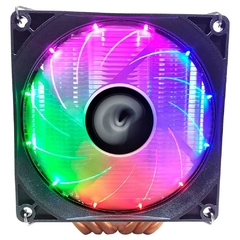 Air Cooler Rise Mode G800 2/90mm Led Rainbow Intel/AMD LGA1200 | AM4 HeatPipe: 6 (6mm) TDP: 130W - RM-AC-O8-RGB - WZetta: Pcs, Eletrônicos, Áudio, Vídeo e mais
