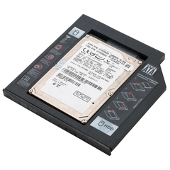 Adaptador Caddy GT HDD/SSD 9.5mm para Notebook - WZetta: Pcs, Eletrônicos, Áudio, Vídeo e mais