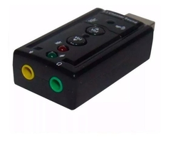 Adaptador de Áudio USB 7.1 Placa de Som - WZetta: Pcs, Eletrônicos, Áudio, Vídeo e mais