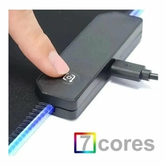 Mouse Pad LED RGB Exbom 357x255x5mm na internet