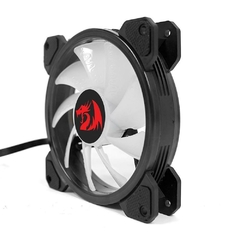 Imagem do Kit 3 Cooler Fan Redragon 120mm GC-F009 RGB c/ Controladora e Controle