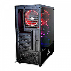 Gabinete Gamer Redragon Grapple Black Com Led Rgb Frontal *Sem Fan Led* - ATX, Micro-ATX e Mini-ITX - WZetta: Pcs, Eletrônicos, Áudio, Vídeo e mais