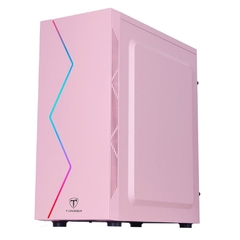 Gabinete Gamer T-Dagger TGC-P03P Pink Com Led Rgb Frontal *Sem Fan Led* - ATX, Micro-ATX e Mini-ITX - comprar online