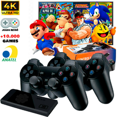 Video Gamer Stick Retro Inova CON11258 10 Mil Jogos com 2 Controle Sem Fio - comprar online