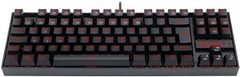 Teclado Mecânico 80% Redragon Kumara Black Single Color Switch Blue - loja online